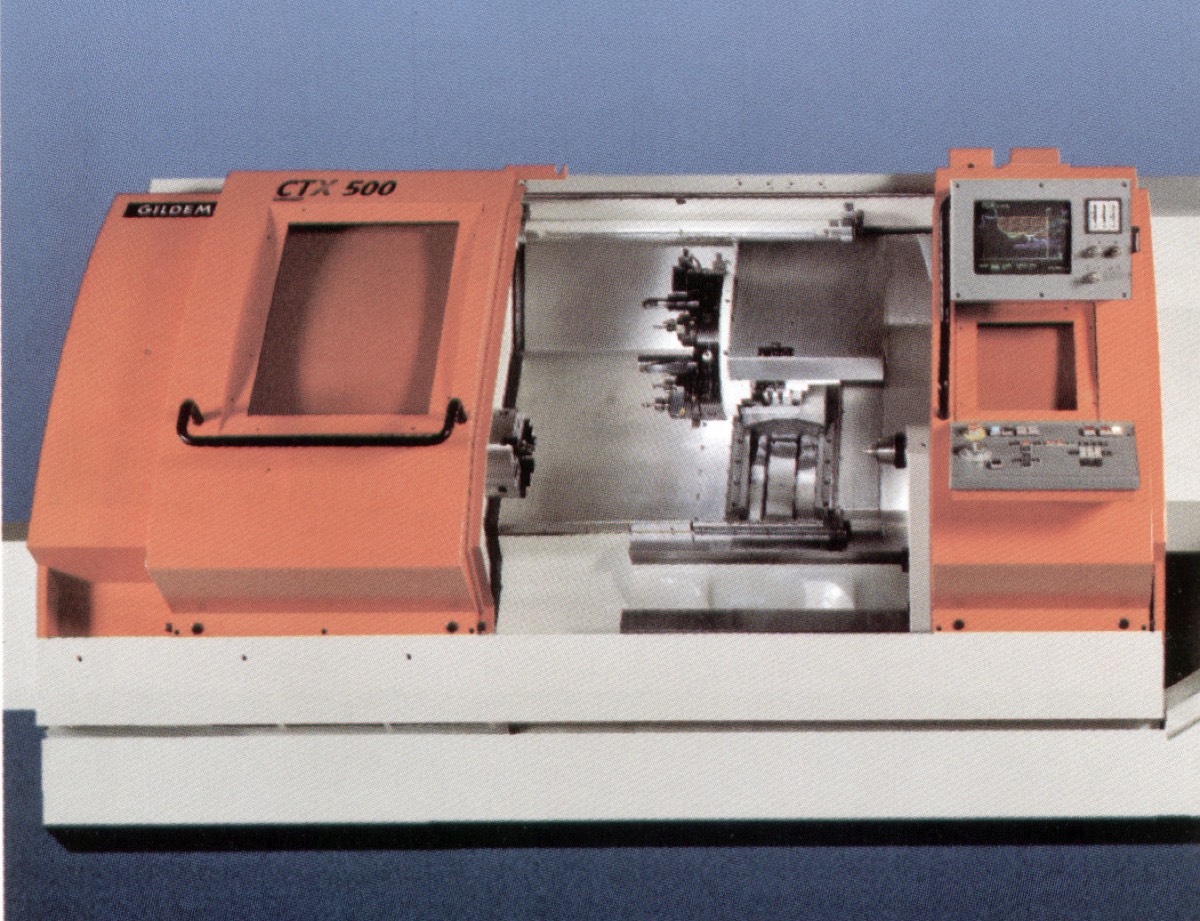 Gildemeister CTX 500 CNC lathe