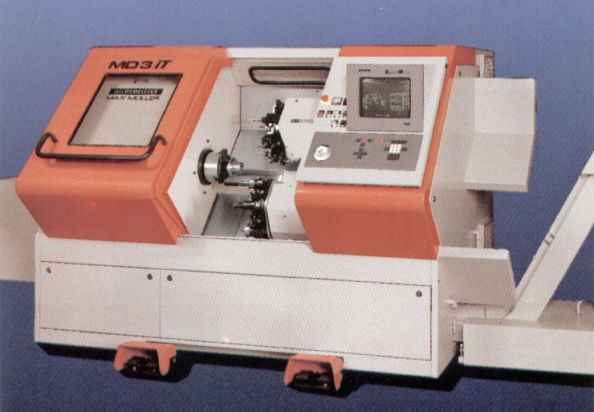 Gildemeister lathe in the ESDI workshop
